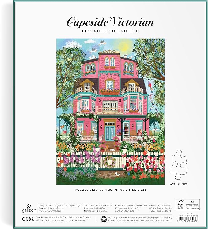 Capeside Victorian 1000 Piece Puzzle