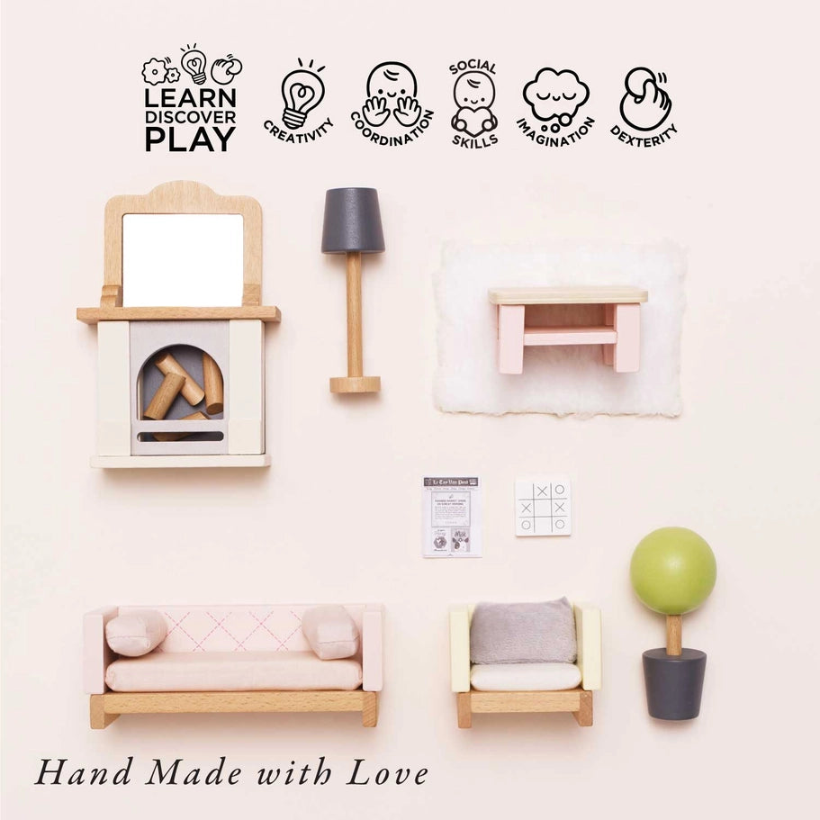 Doll House Sitting Room Set