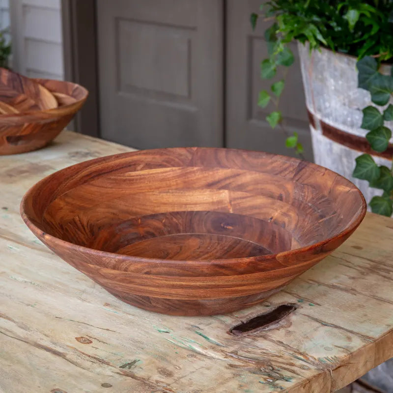 Wooden Serving Bowl