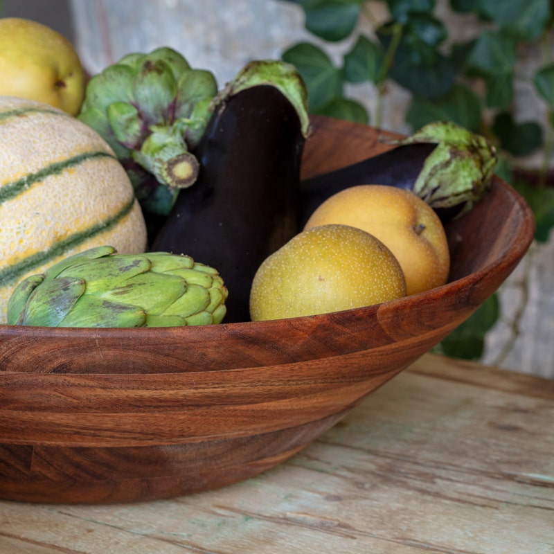 Wooden Serving Bowl