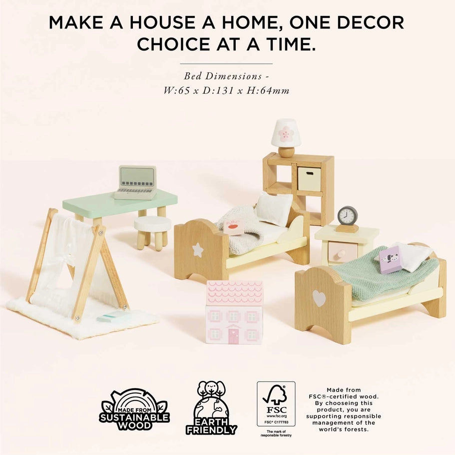Doll House Child's Bedroom Set