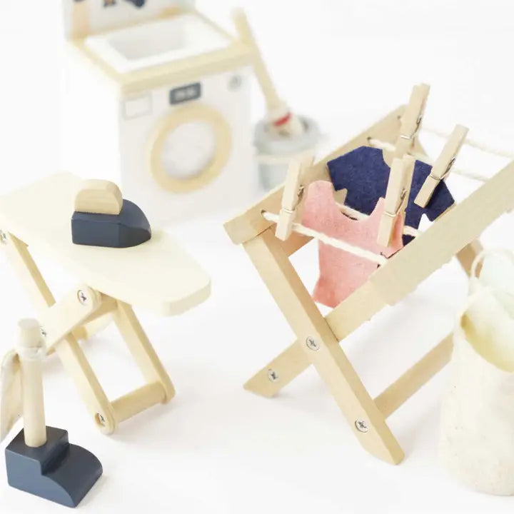 Doll House Laundry Room Set