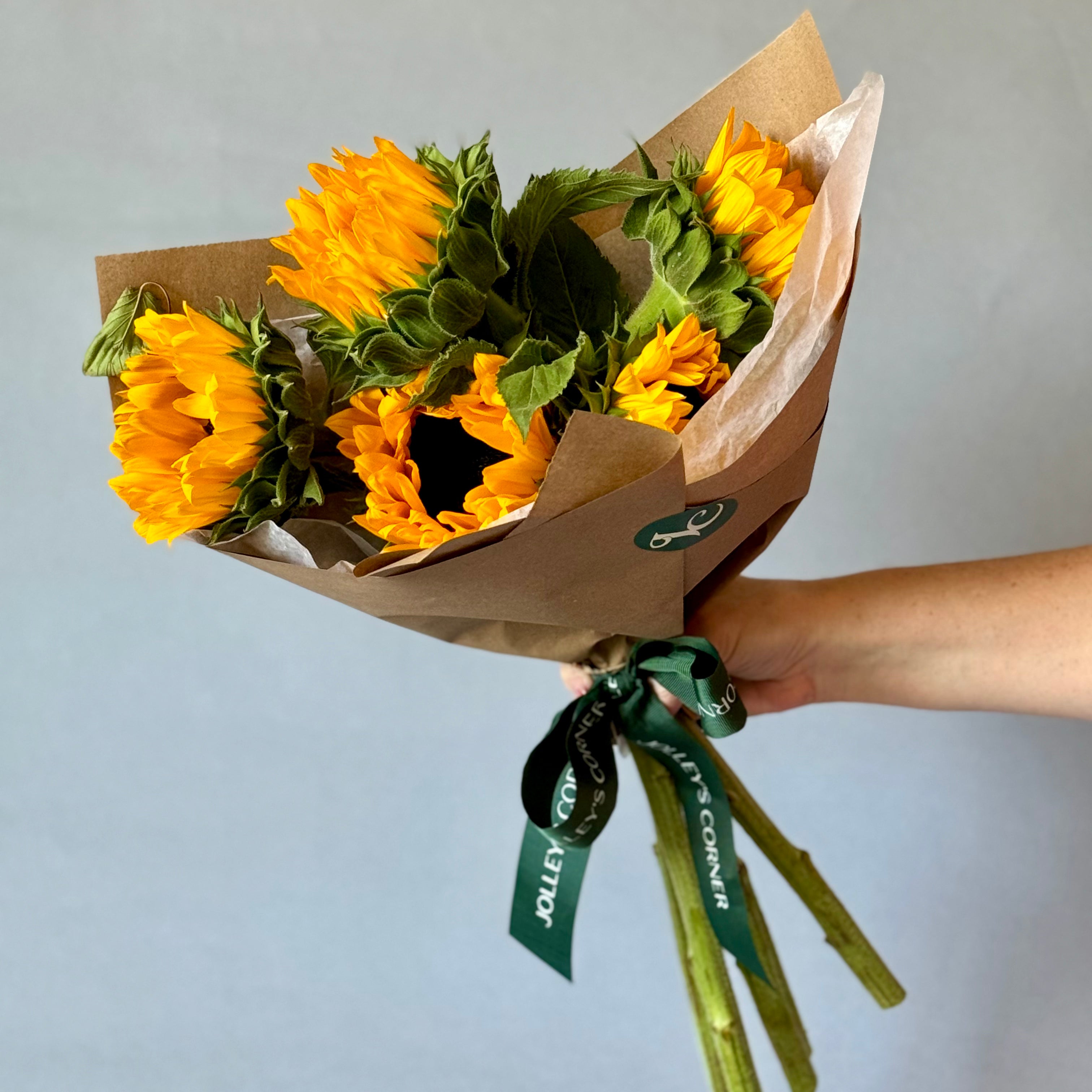 Sunshine sunflower bouquet