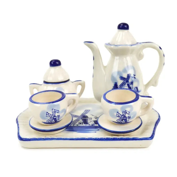 Miniature Ceramic Tea Set