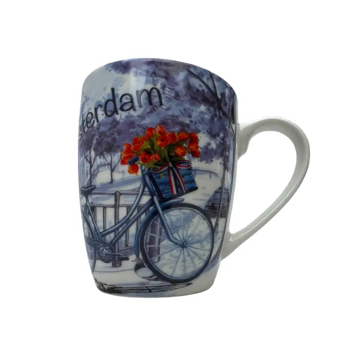 Amsterdam and Bike Dutch Mug