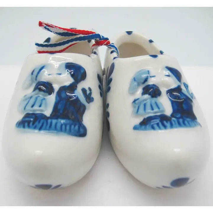 Tiny Dutch Ceramic Shoes