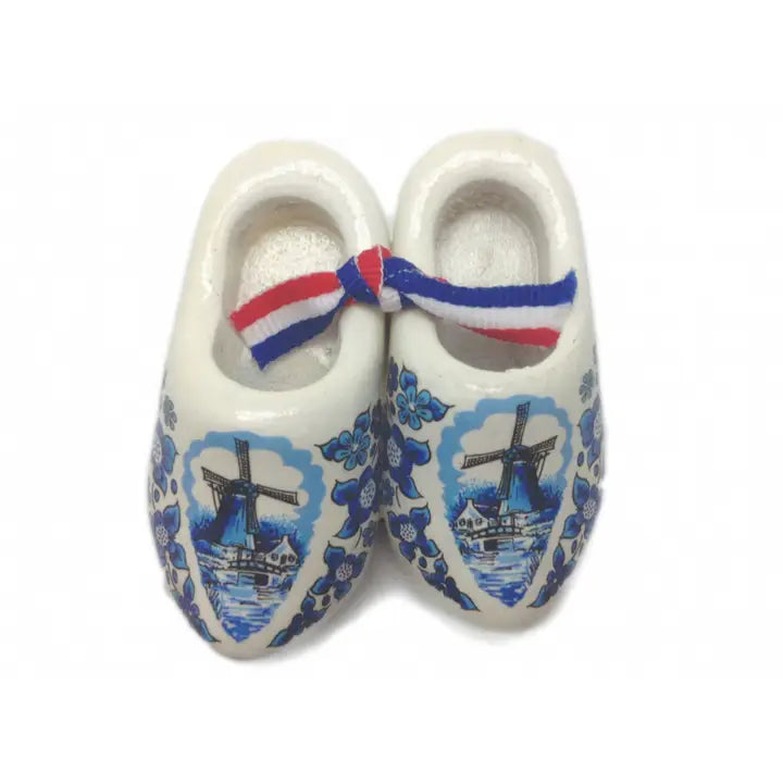 Tiny Dutch Wooden Shoes