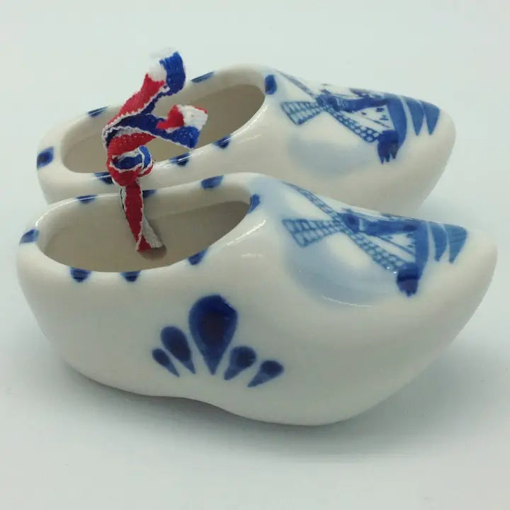 Tiny Dutch Ceramic Shoes