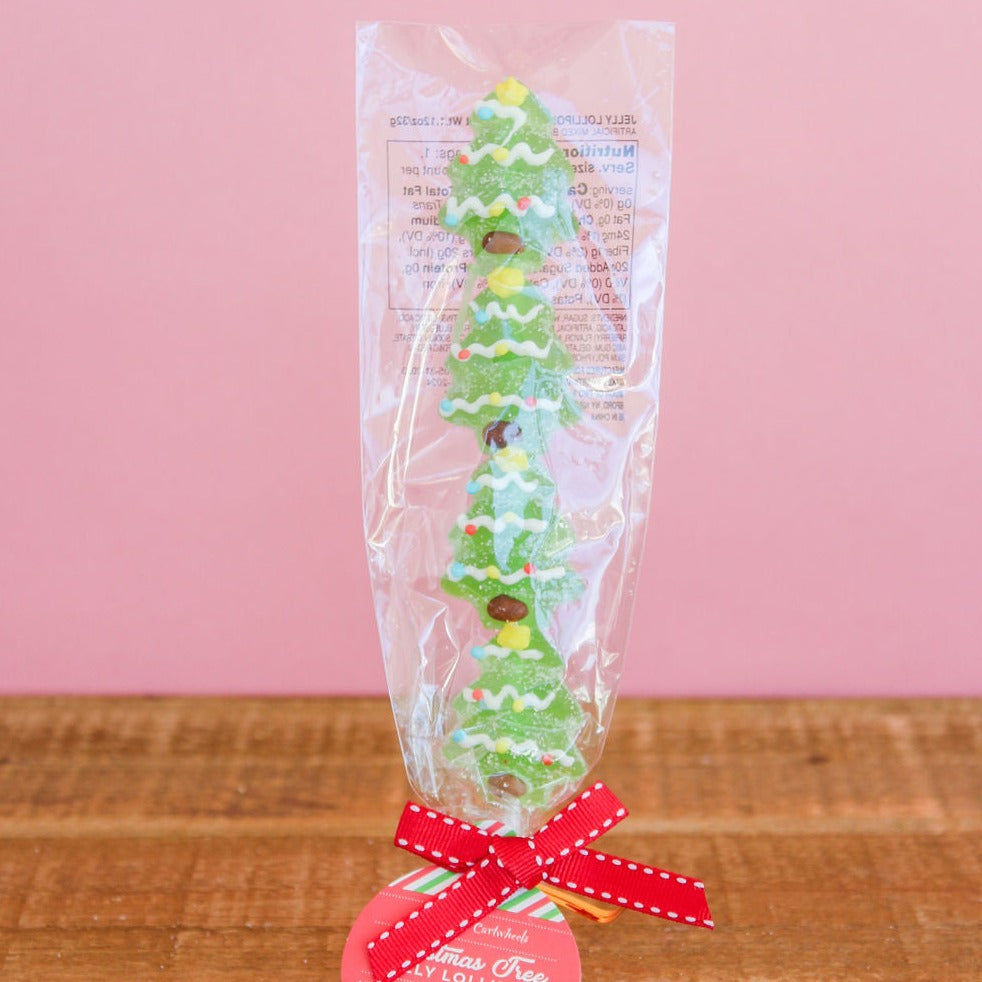 Christmas Tree Jelly Candy Lollipop