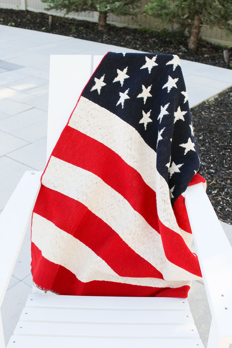 Americana Throw Blanket