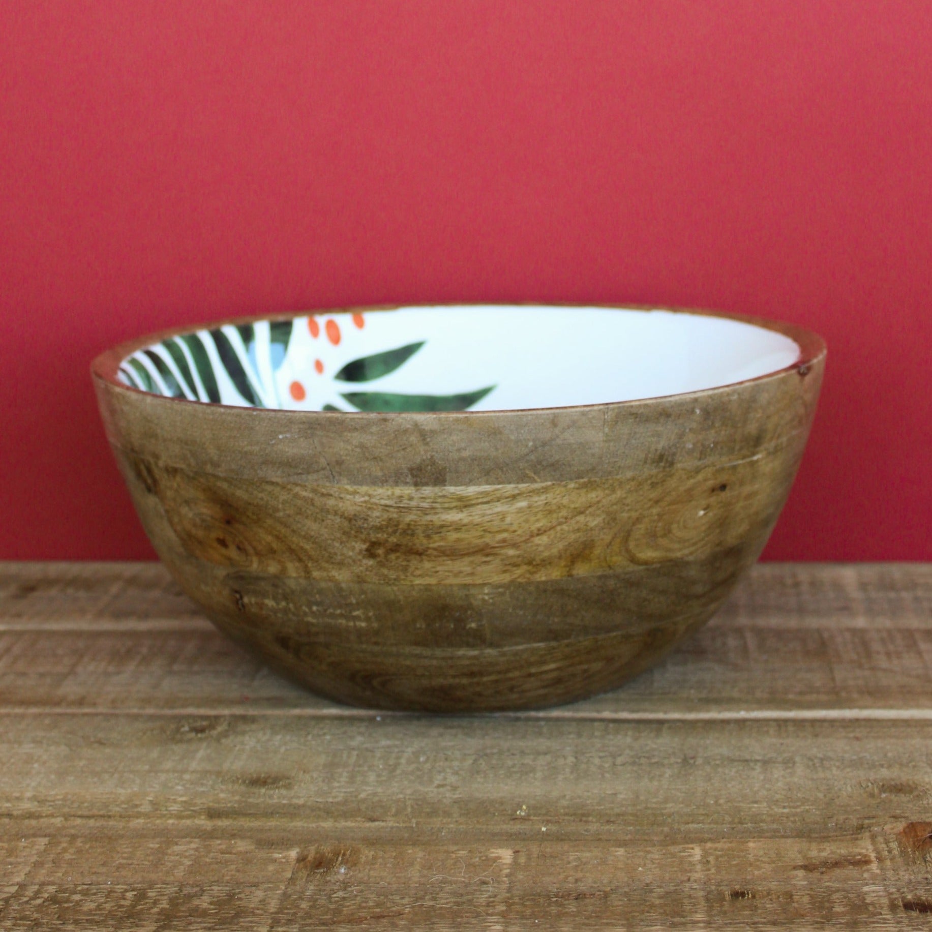 Winter Forest Berry Bowl