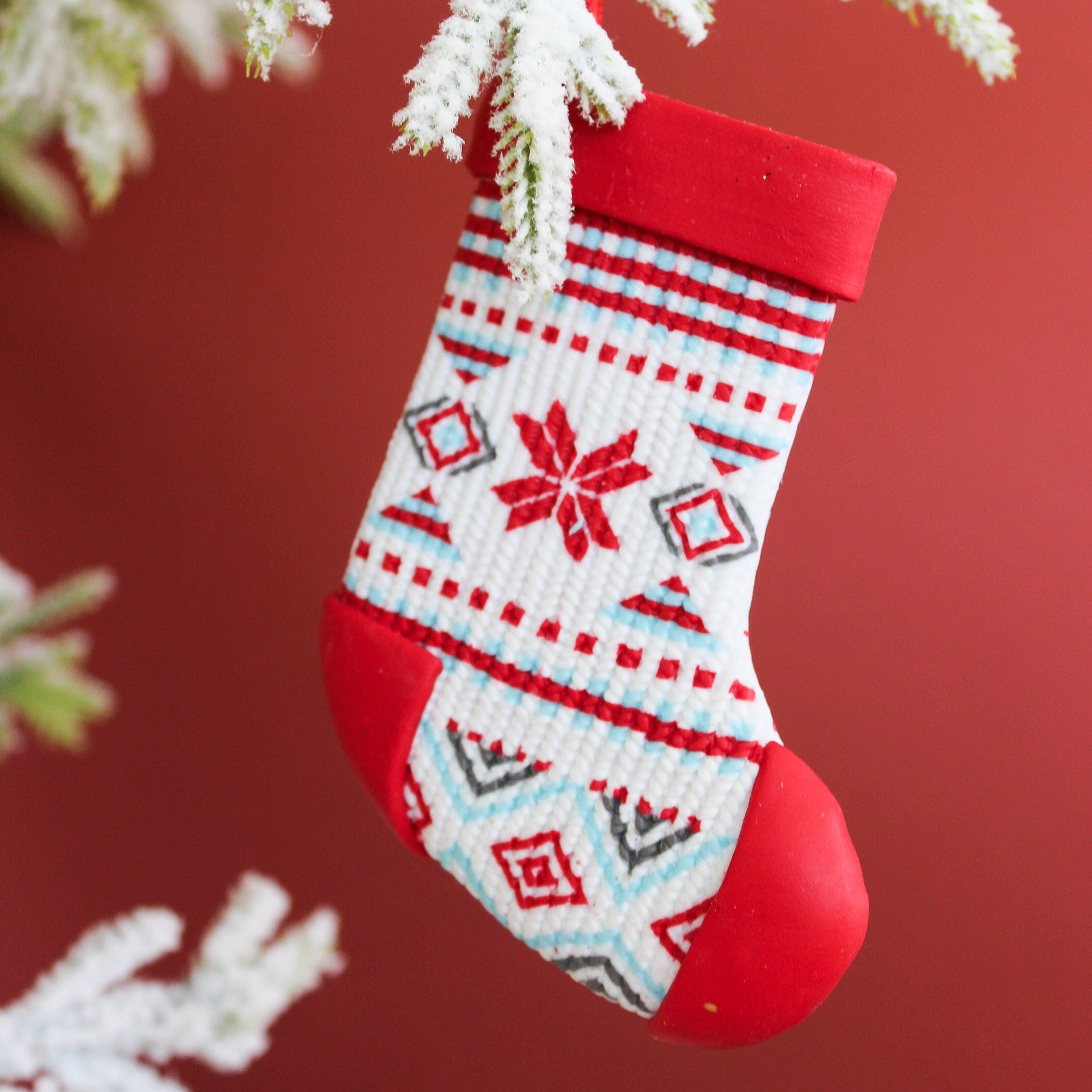 Stocking and Sweater Ornament
