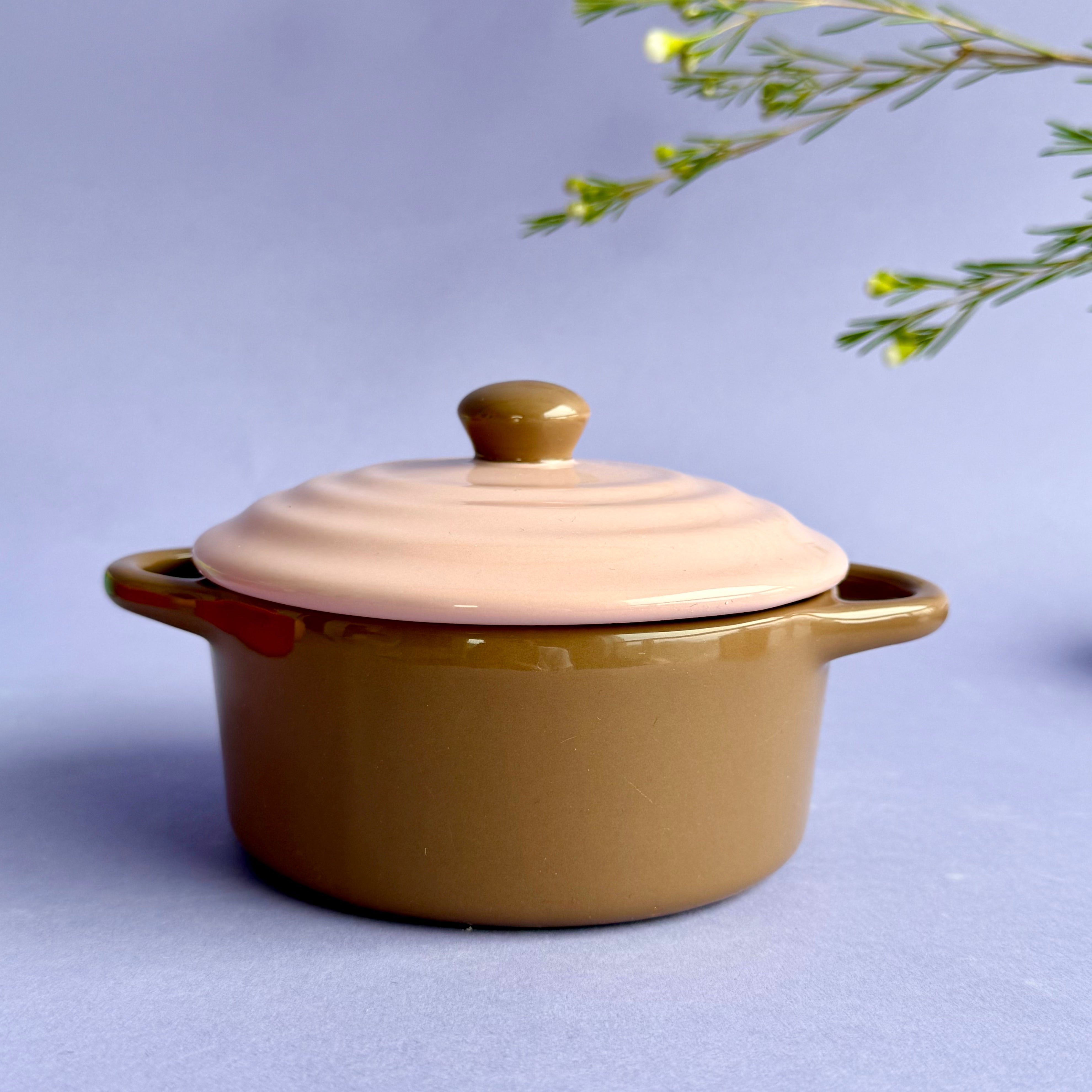 Two-Tone Baker with Lid