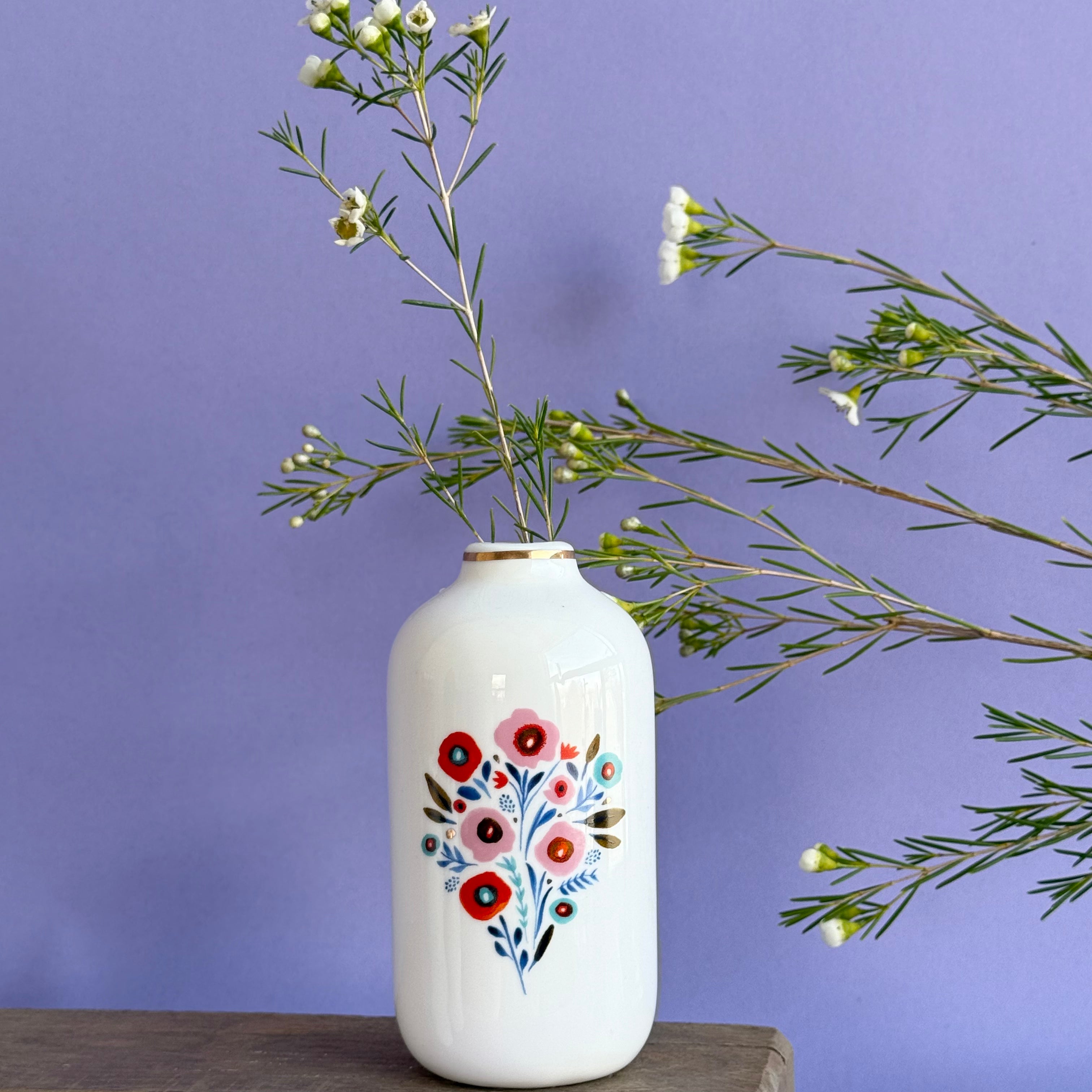 Poppy Bud Vase