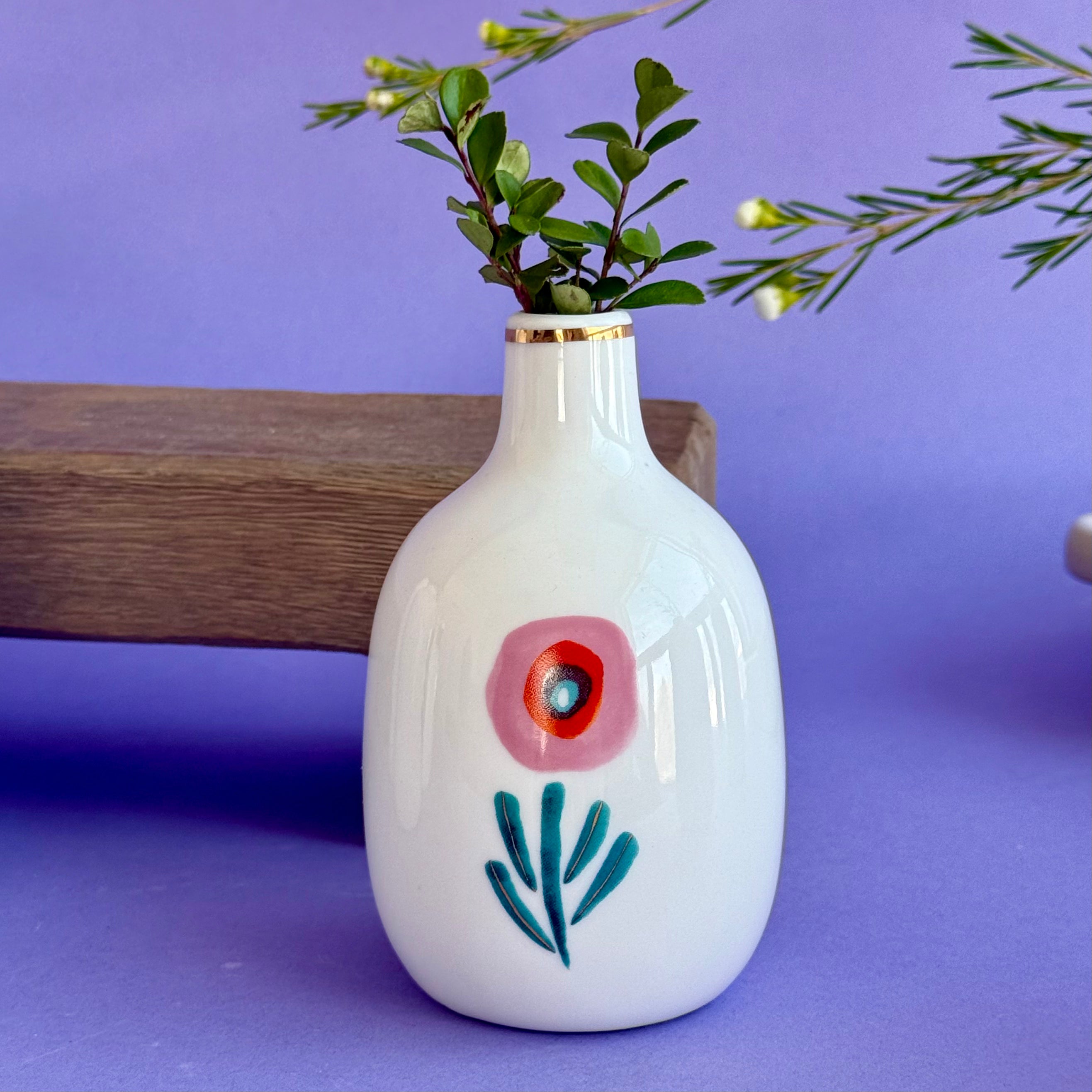 Poppy Bud Vase