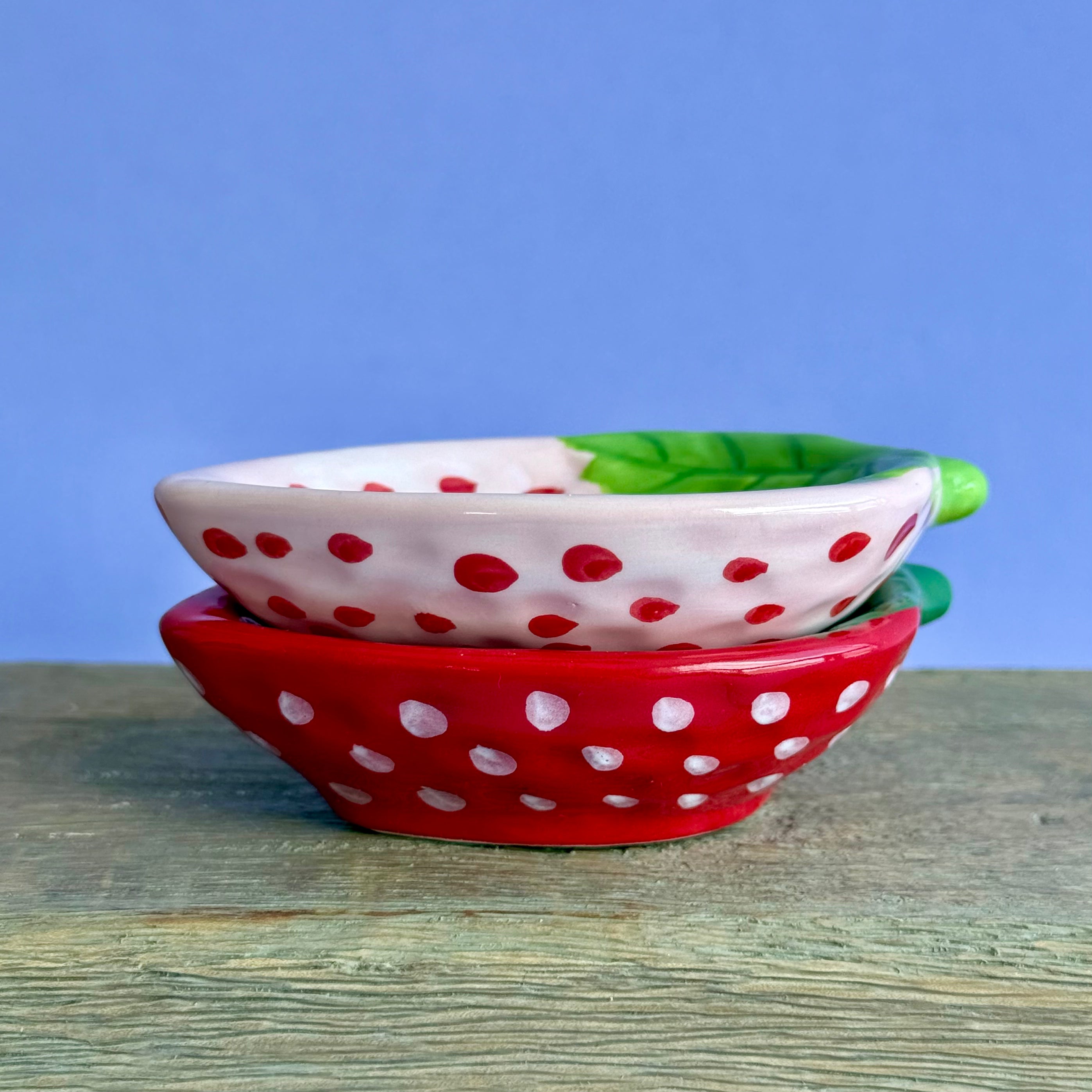 Strawberry Shaped Dish