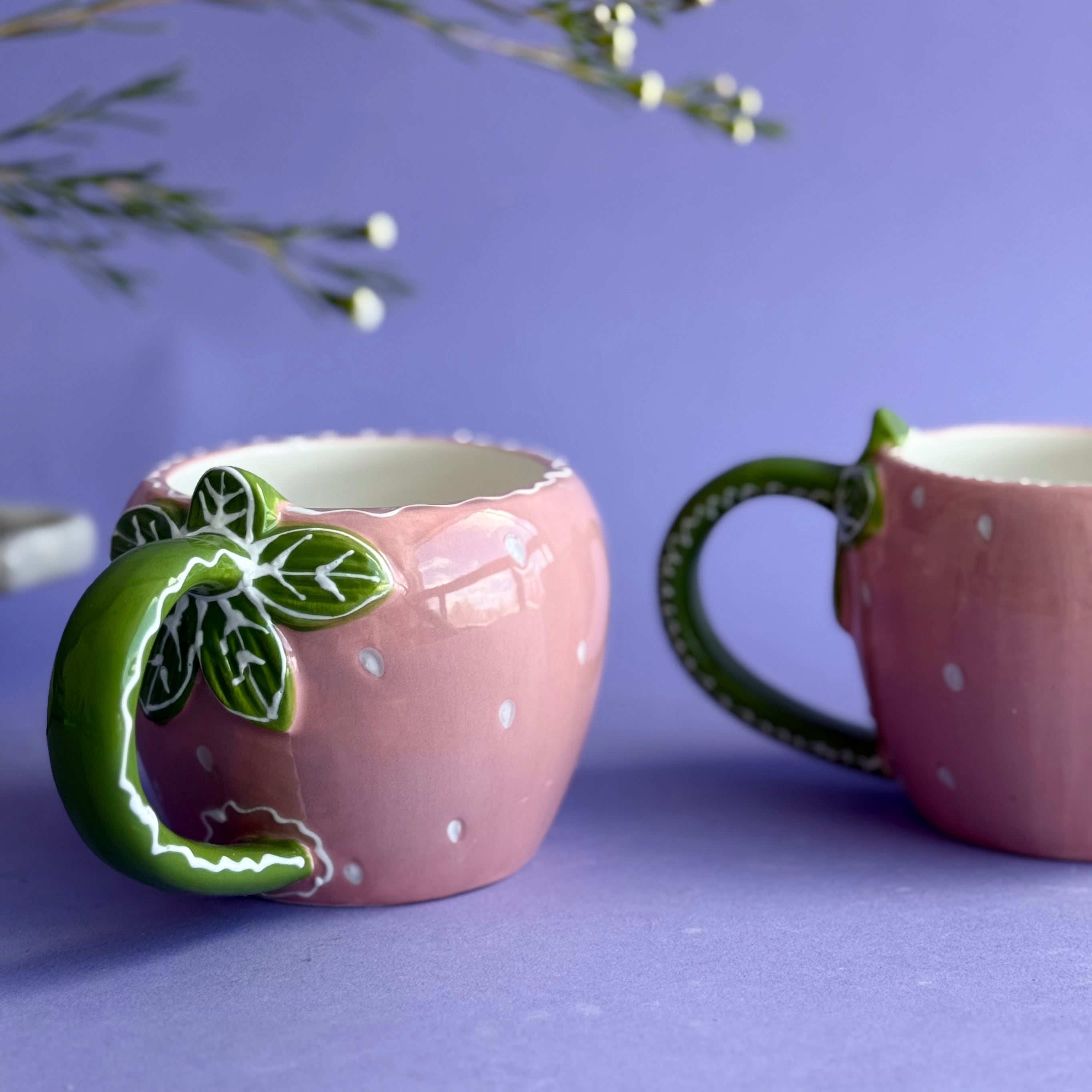 Strawberry Shaped Mug