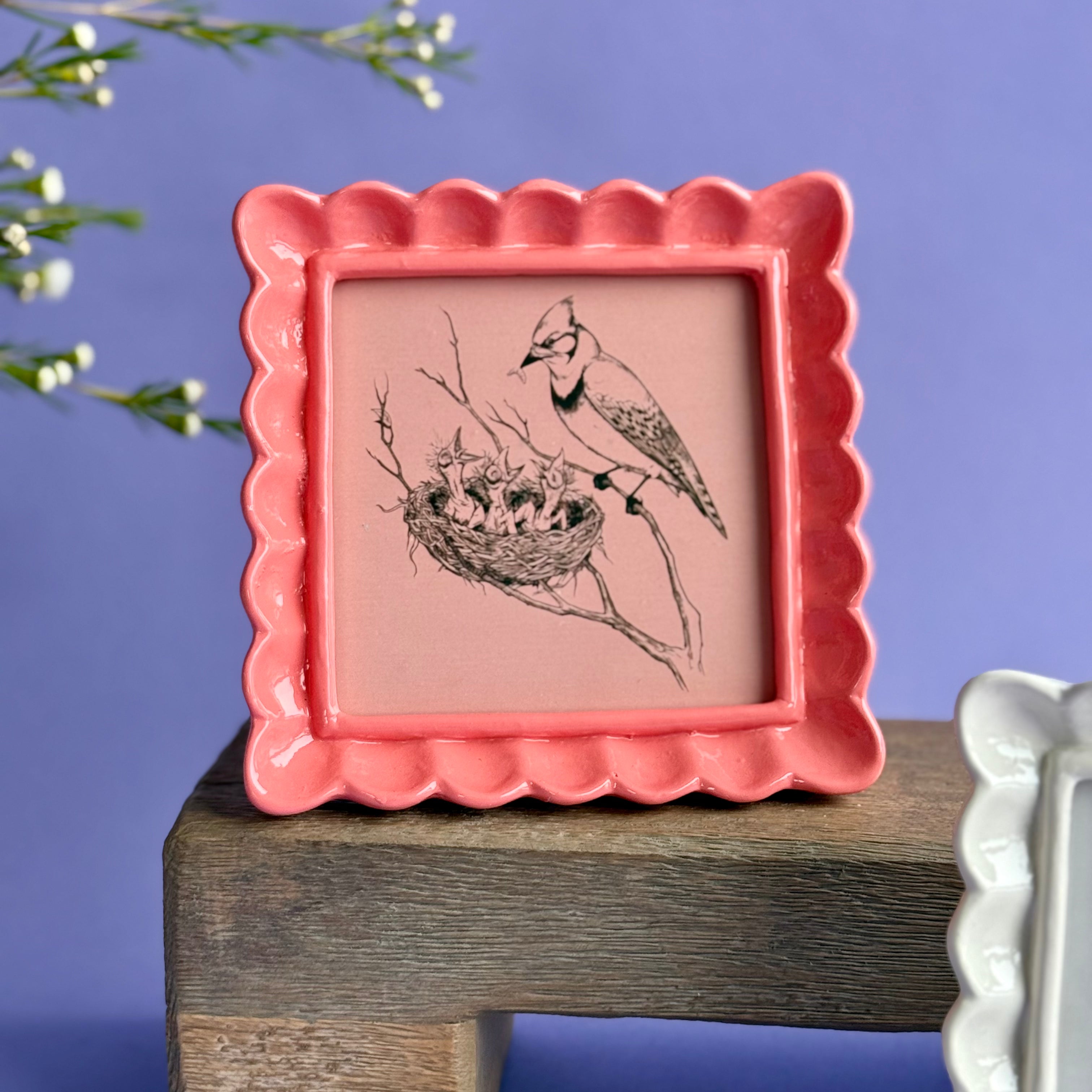 Ruffled Photo Frame