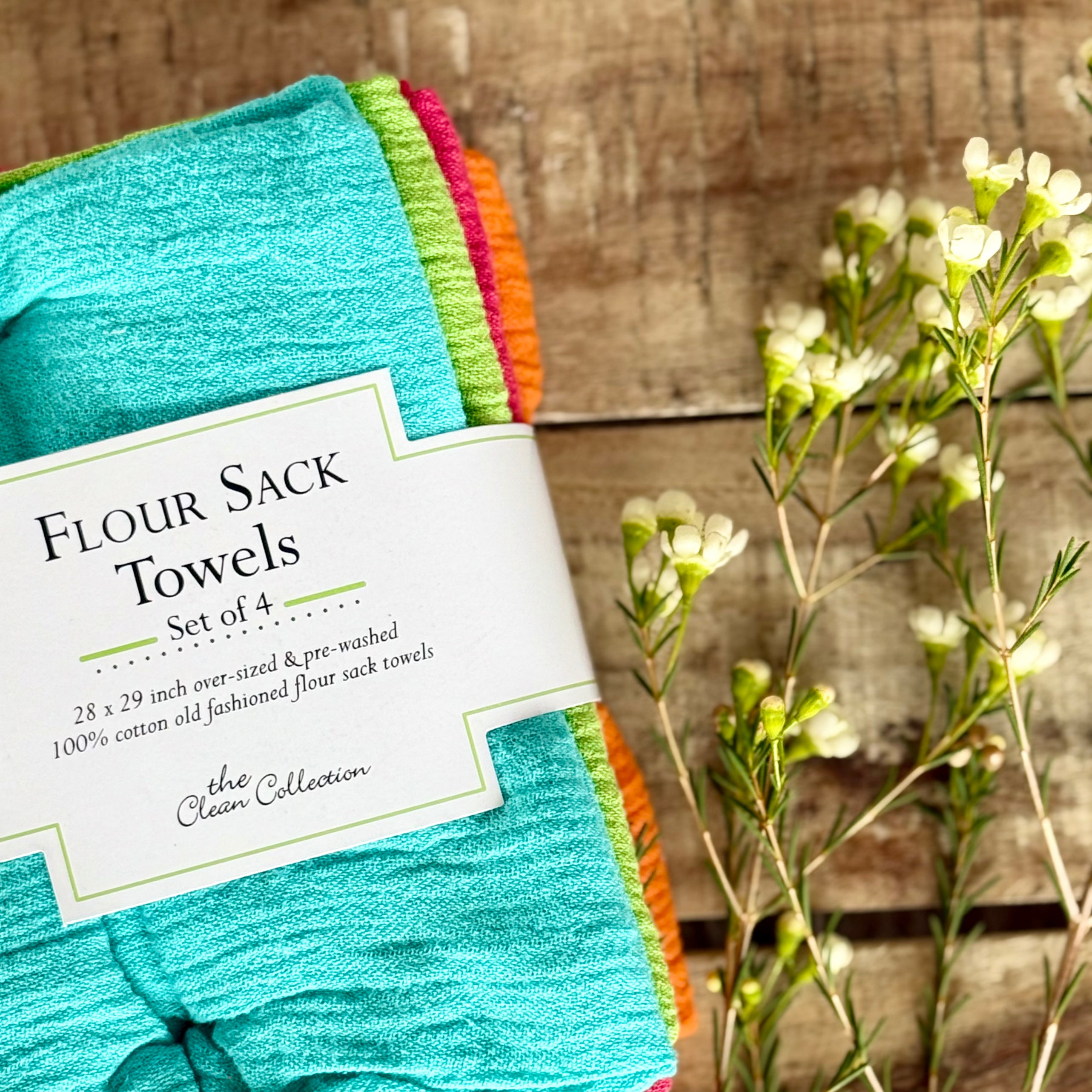 Bright Flour Sack Towels