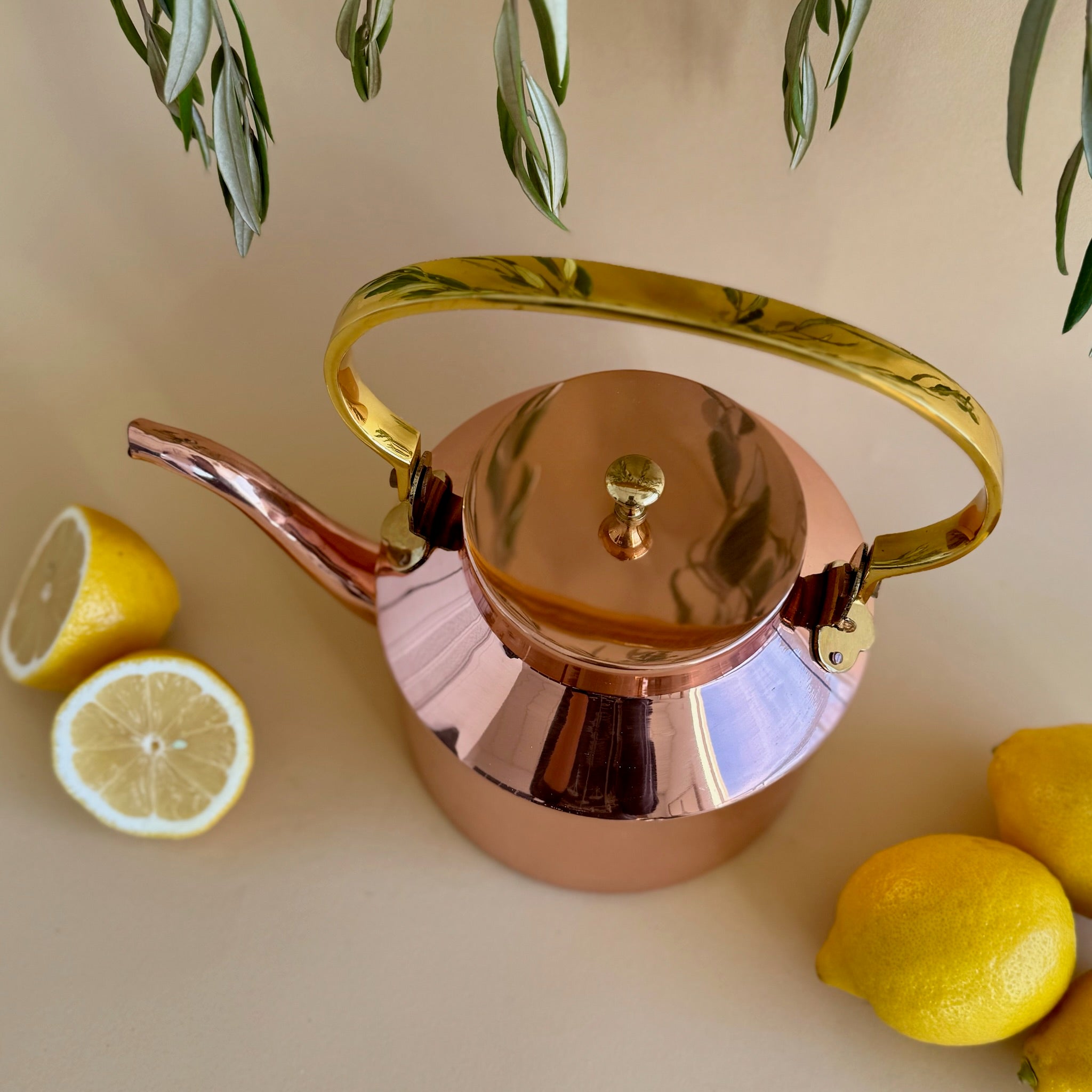 English Copper Tea Kettle