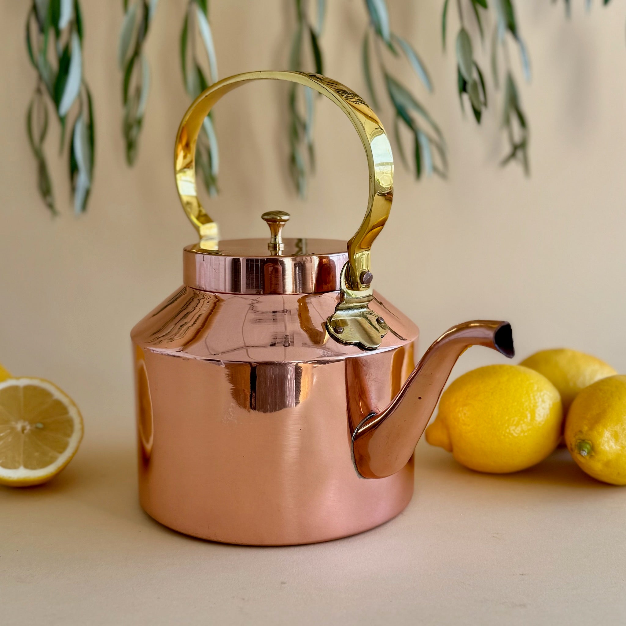 English Copper Tea Kettle