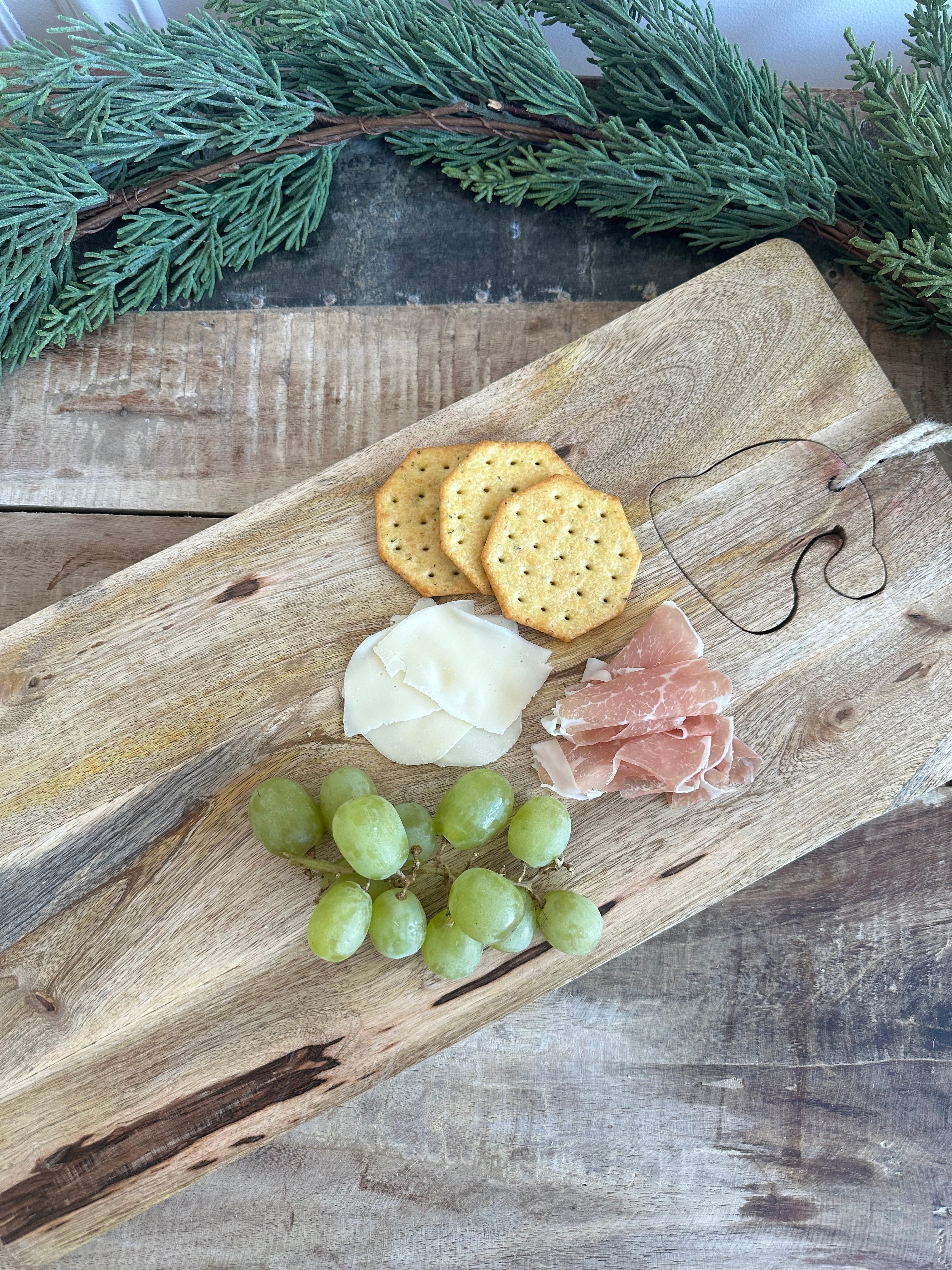 Cut Out Santa Hat Cheese Board