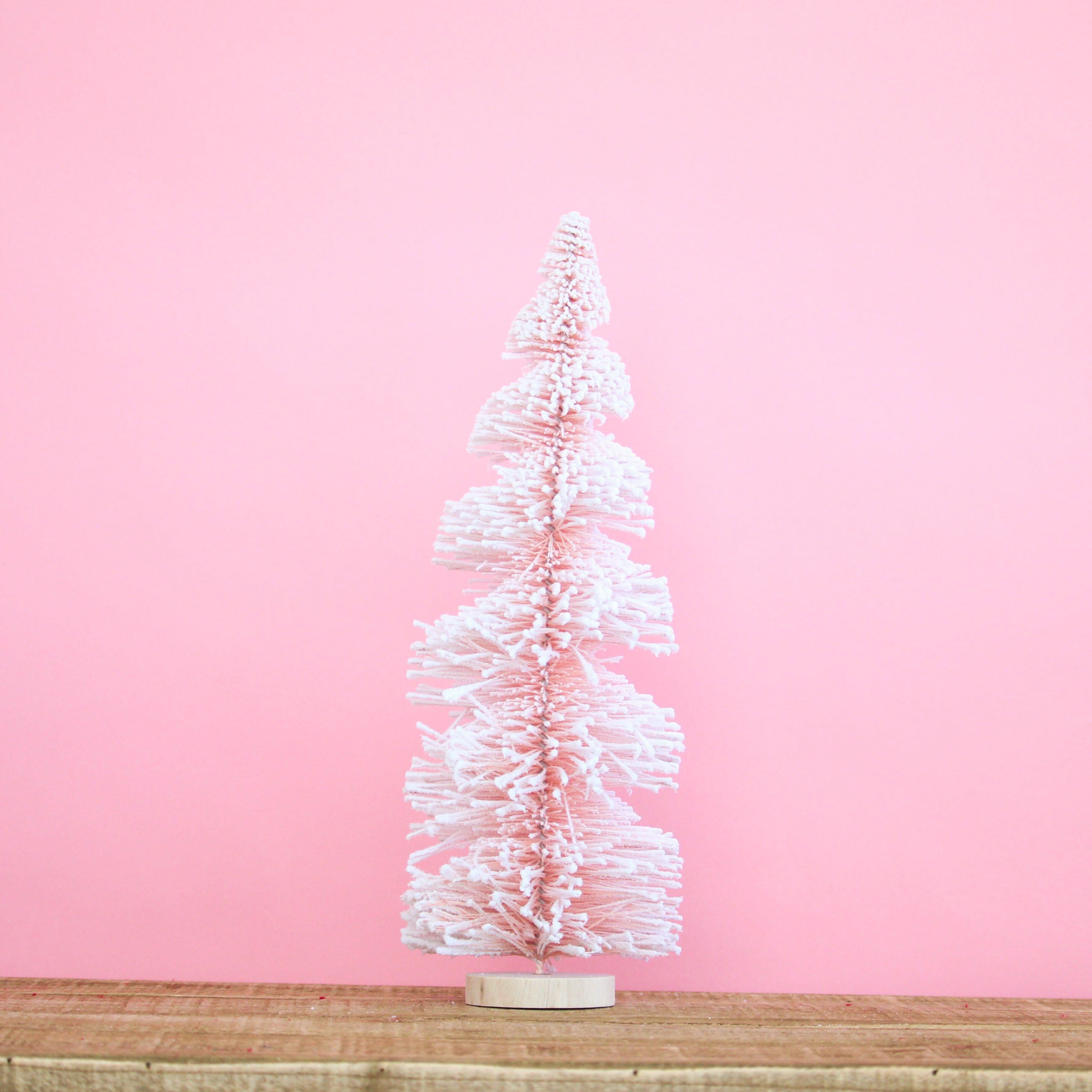 Pink Snowy Bottle Brush Tree