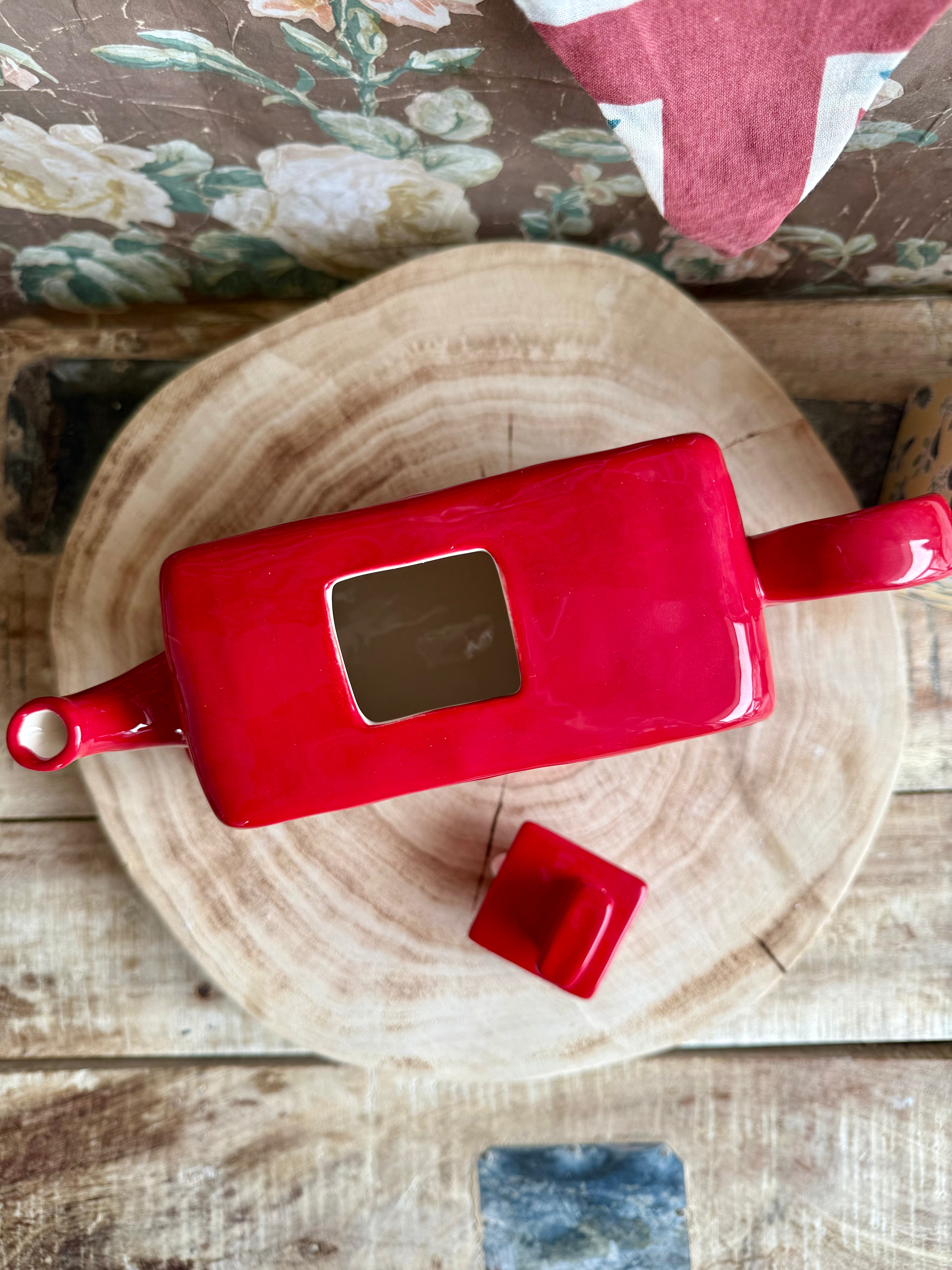 London bus teapot home decor.