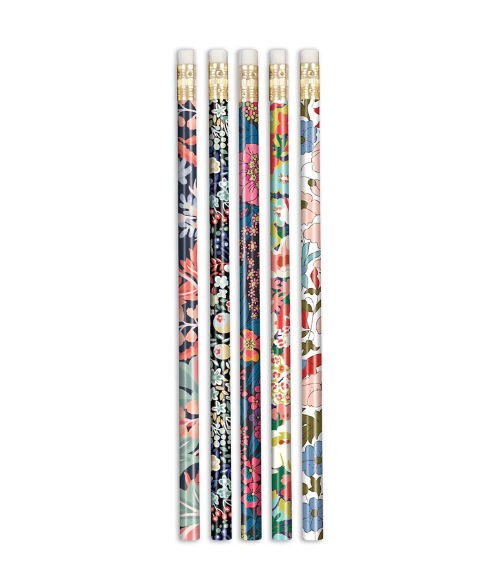 Liberty London Floral Pencil Set