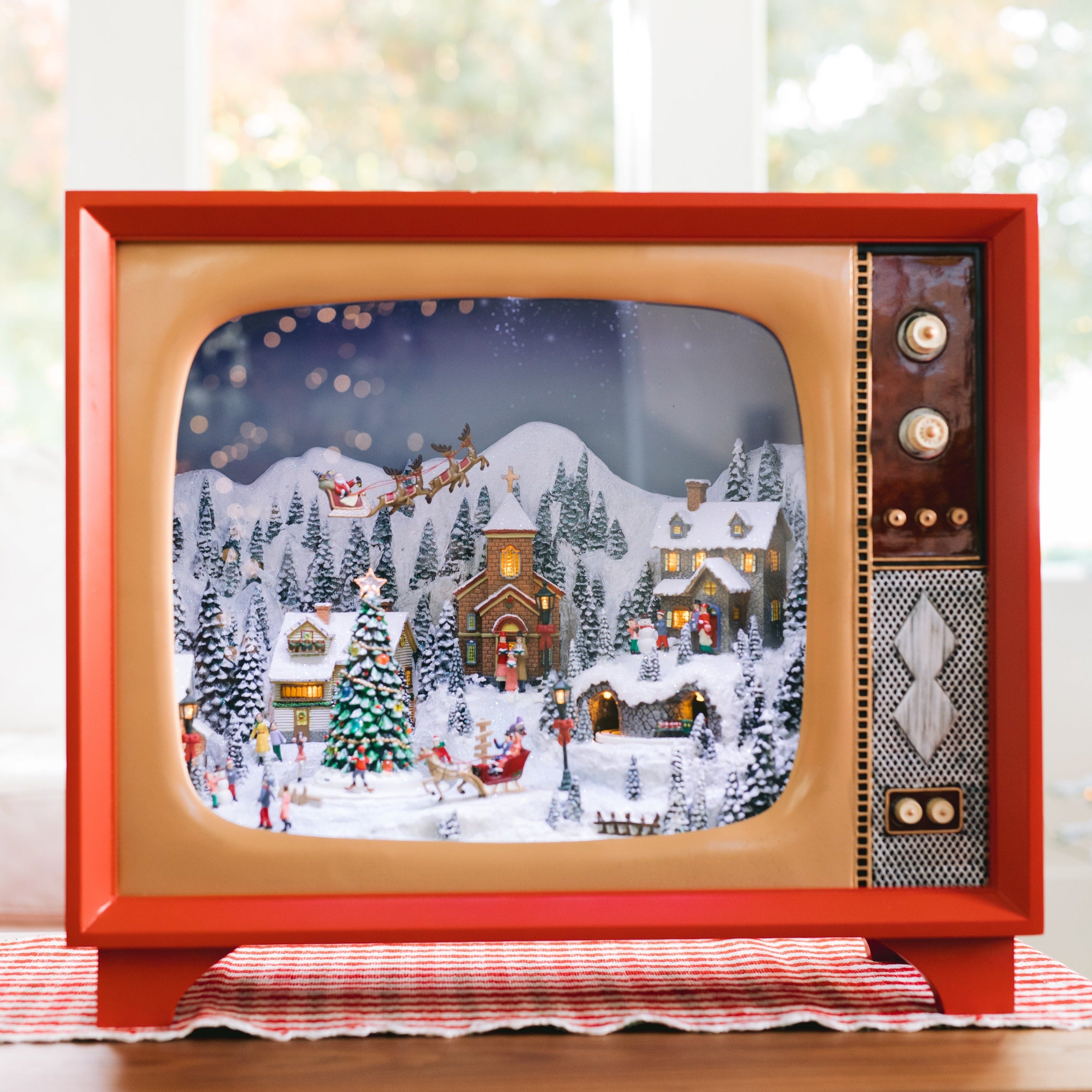 Snowy Sparkly Town Animated TV