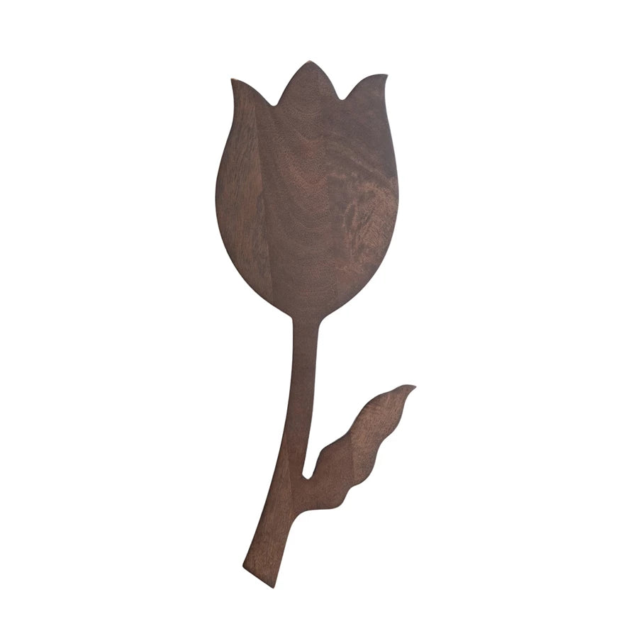 Flower Shaped Mango Wood Board