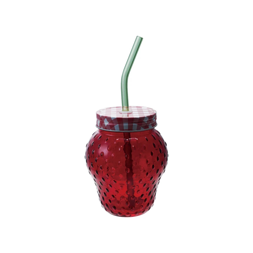 Strawberry Shaped Glass