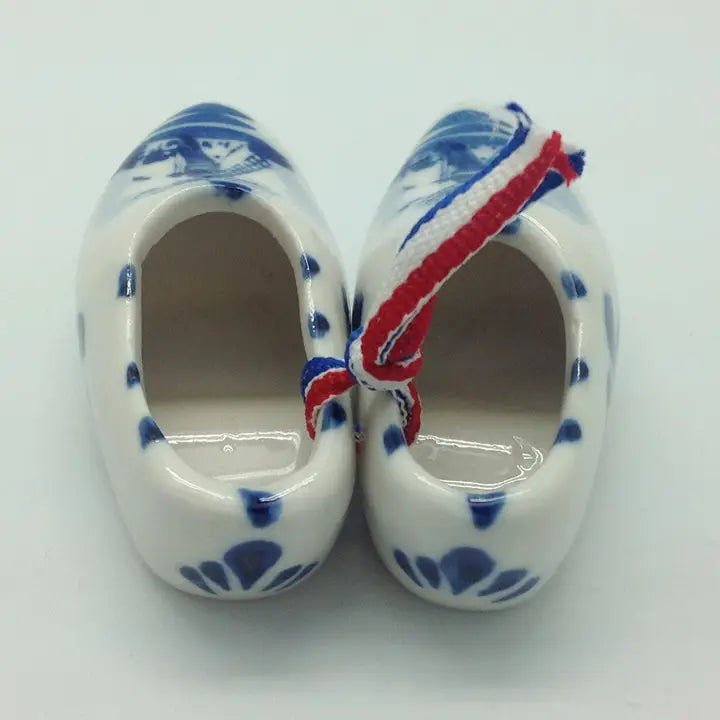 Tiny Dutch Ceramic Shoes