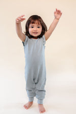 Maci Waffle Flutter Tank Romper