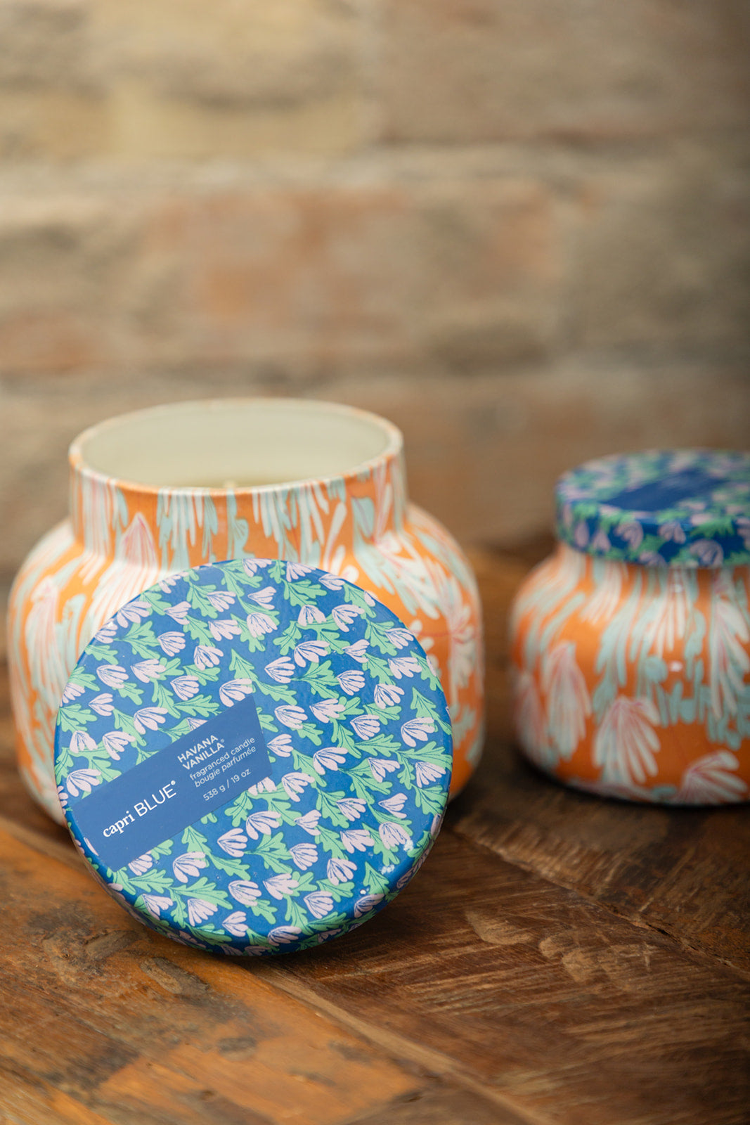 Pattern Play Capri Blue Candle