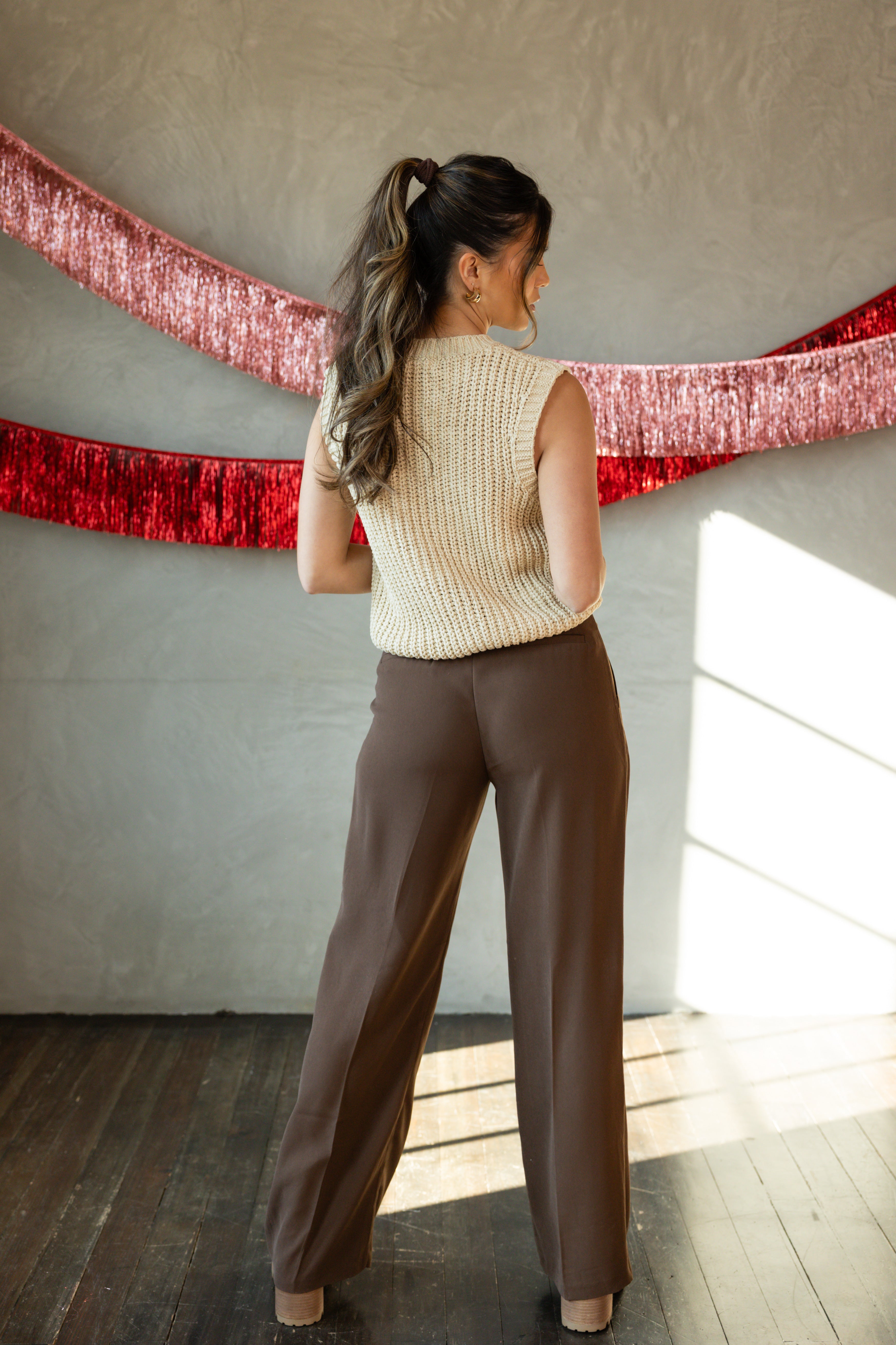 The Brynn Wide Leg Trousers