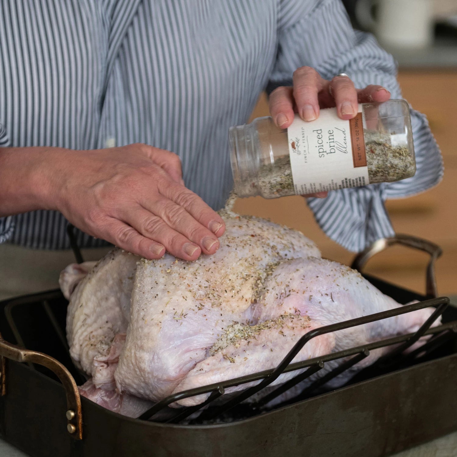 Product shoot of spiced brine seasoning blend.