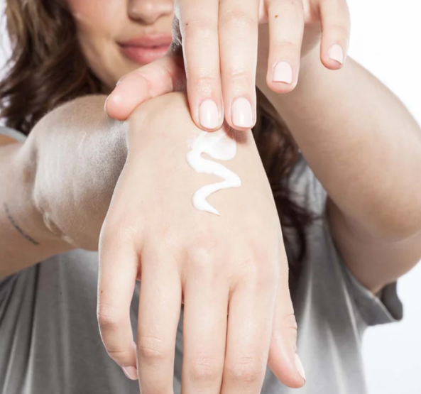 Product shoot of farmhouse fresh sugar moon dip back to youth ageless mousse.