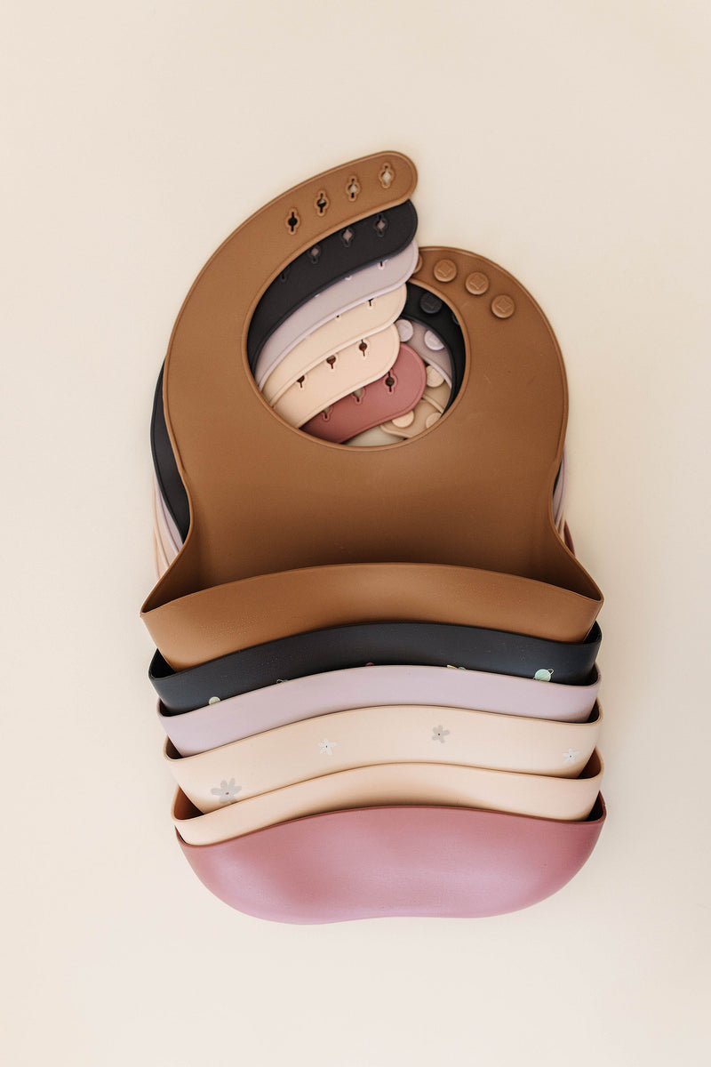 Mushie Silicone Baby Bib