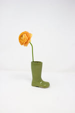 Distressed Boot Vase