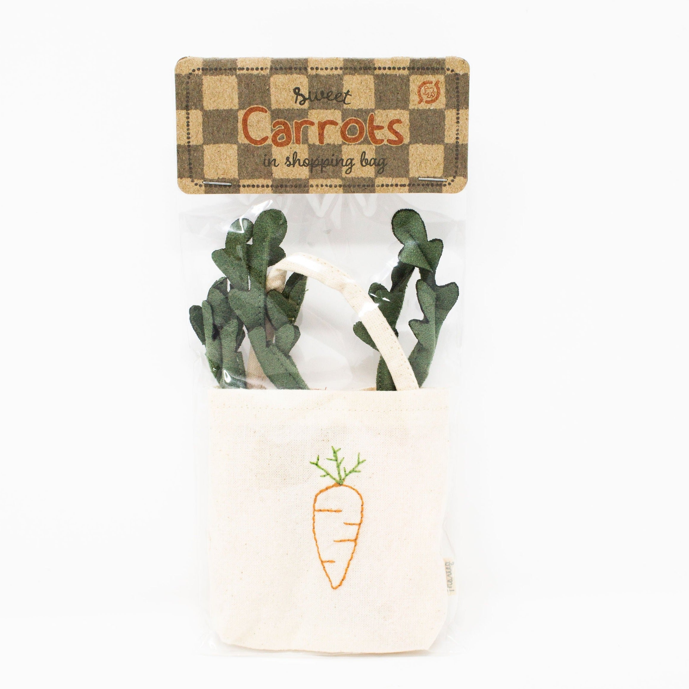 Maileg Carrots in Shopping Bag