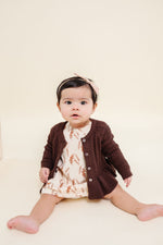 Knit Frill Baby Cardigan